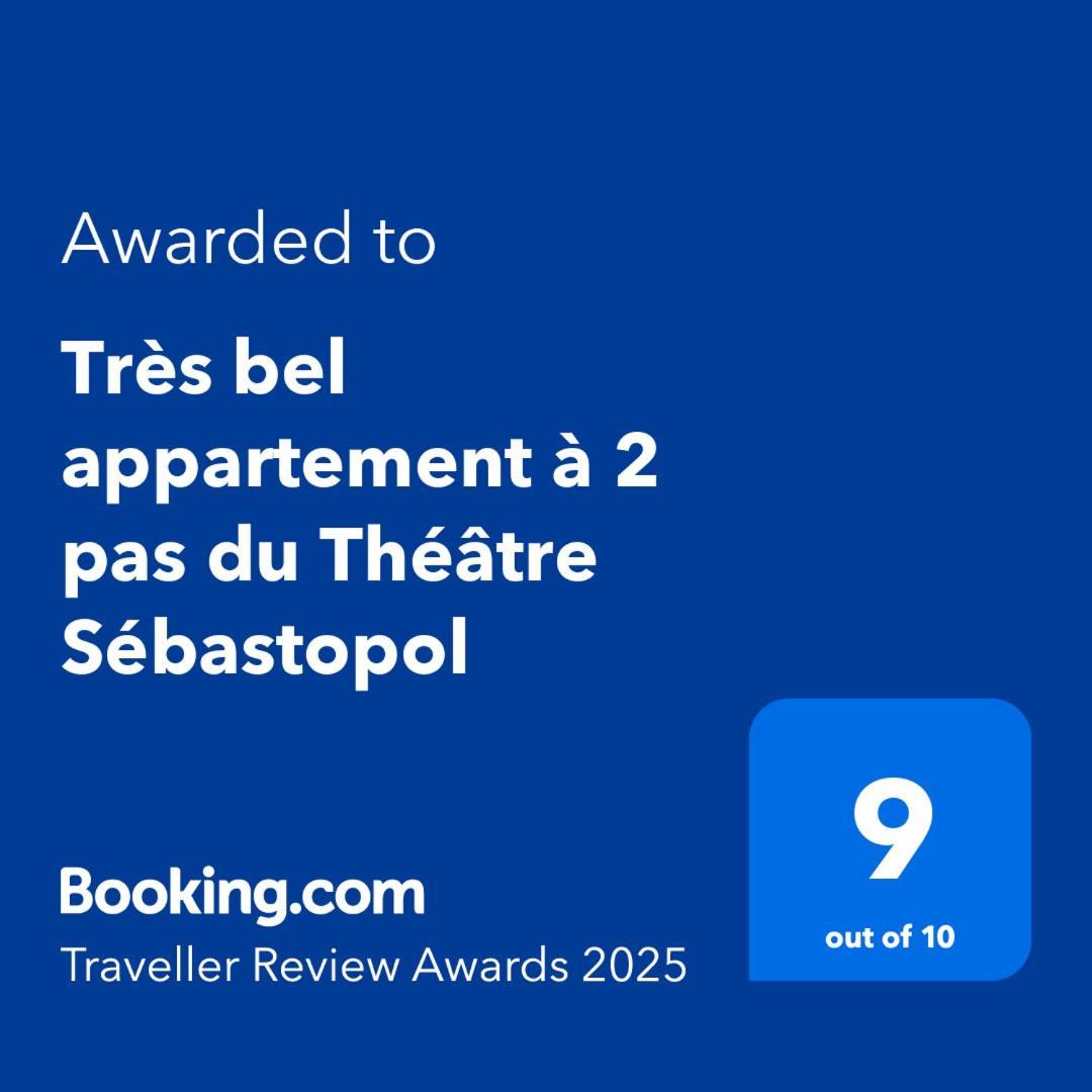 Tres Bel Appartement A 2 Pas Du Theatre Sebastopol Lille Exteriér fotografie